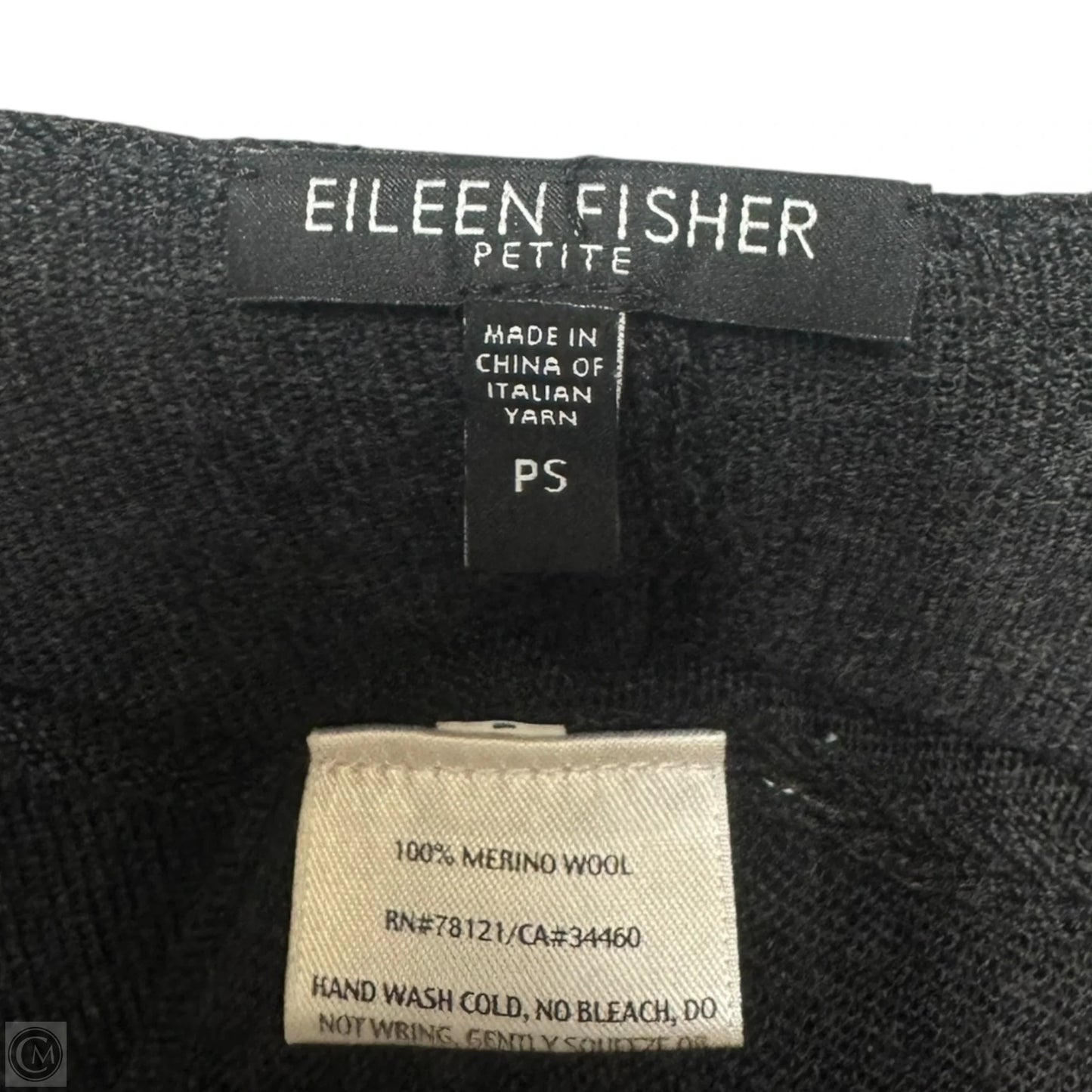Wool Tunic Sweater By Eileen Fisher In Grey, Size: Sp