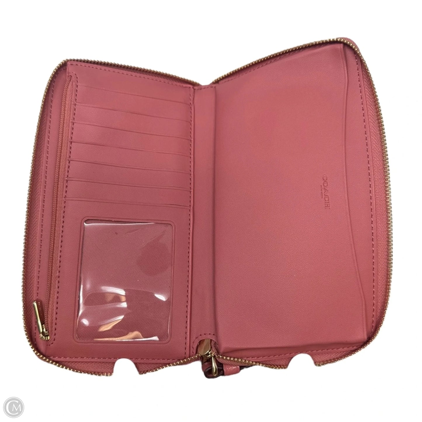 Dempsey Phone Wallet Wristlet Designer By Coach, Size: Medium