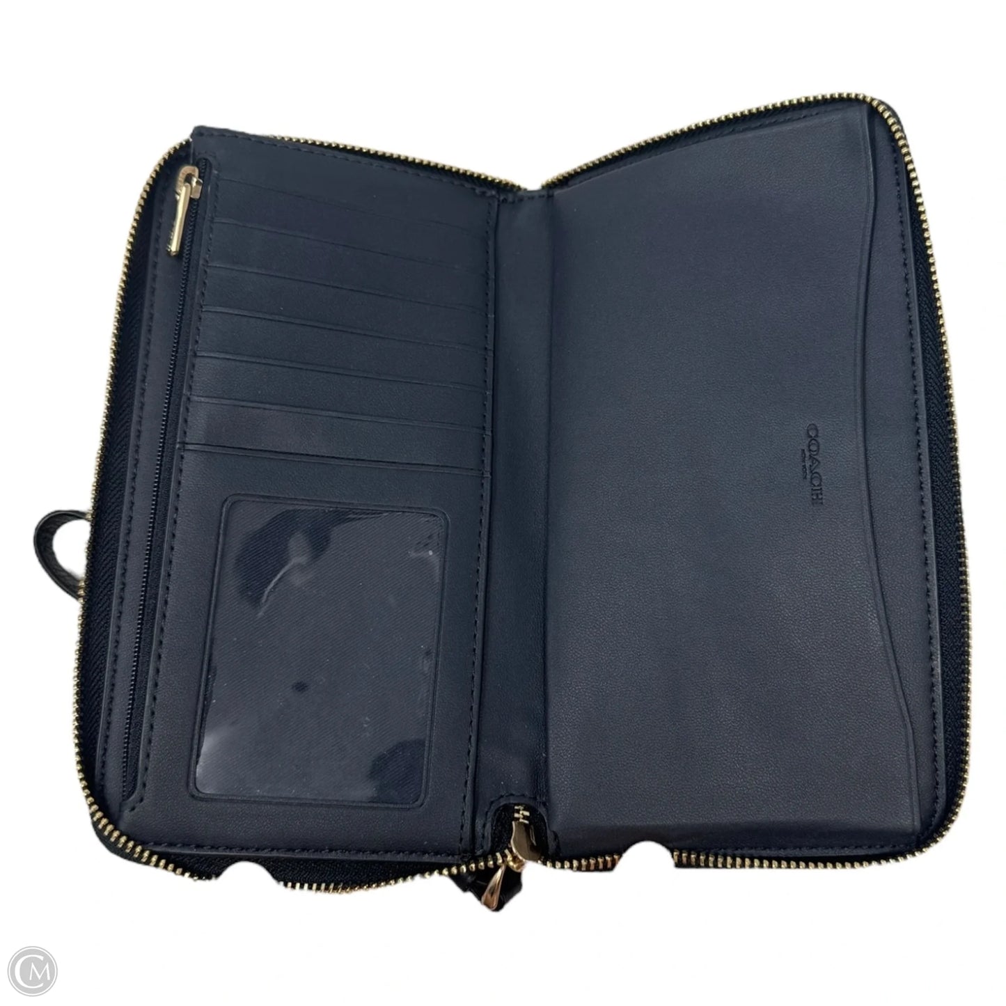 Dempsey Phone Wallet Wristlet Designer By Coach, Size: Medium