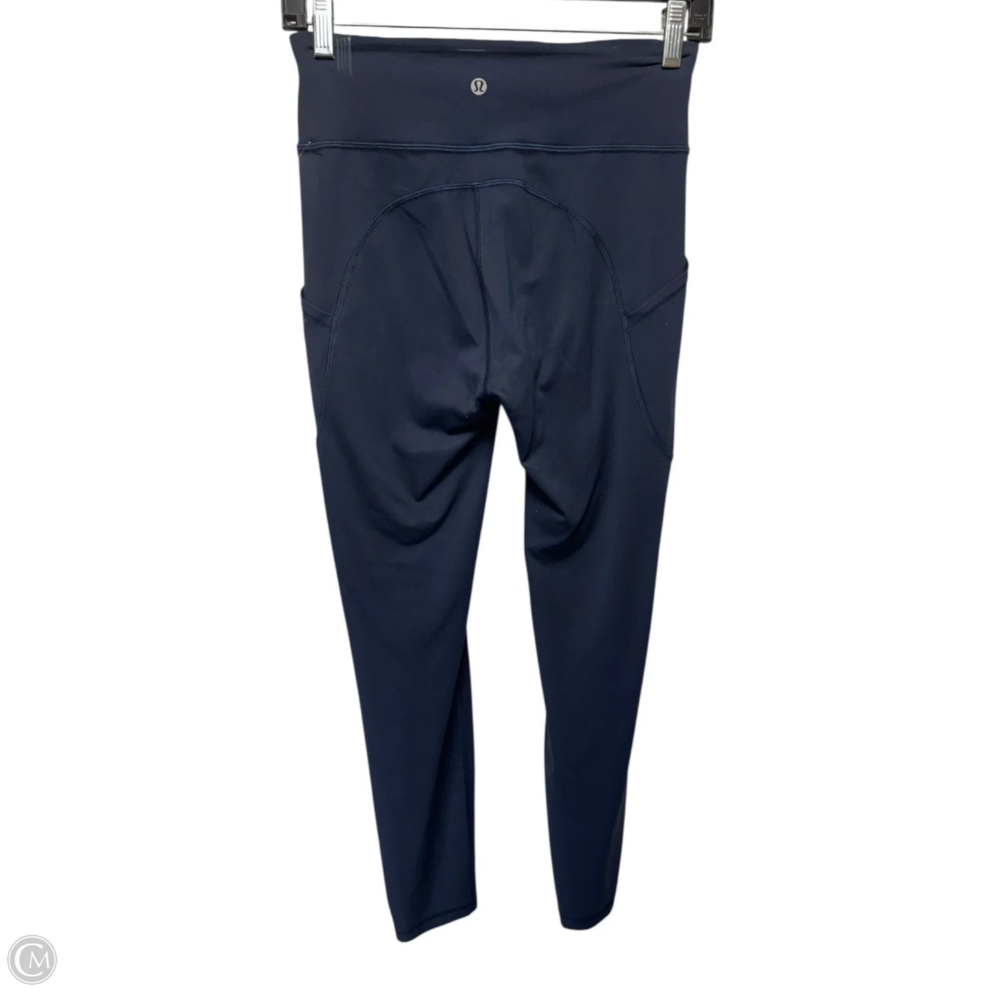 Athletic Leggings By Lululemon In Navy, Size: 6