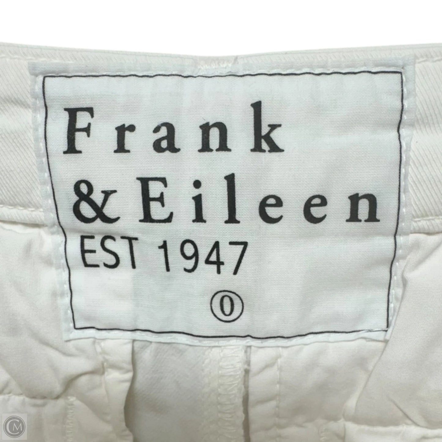 Wicklow Pants Chinos & Khakis By Frank And Eileen In Cream, Size: 0