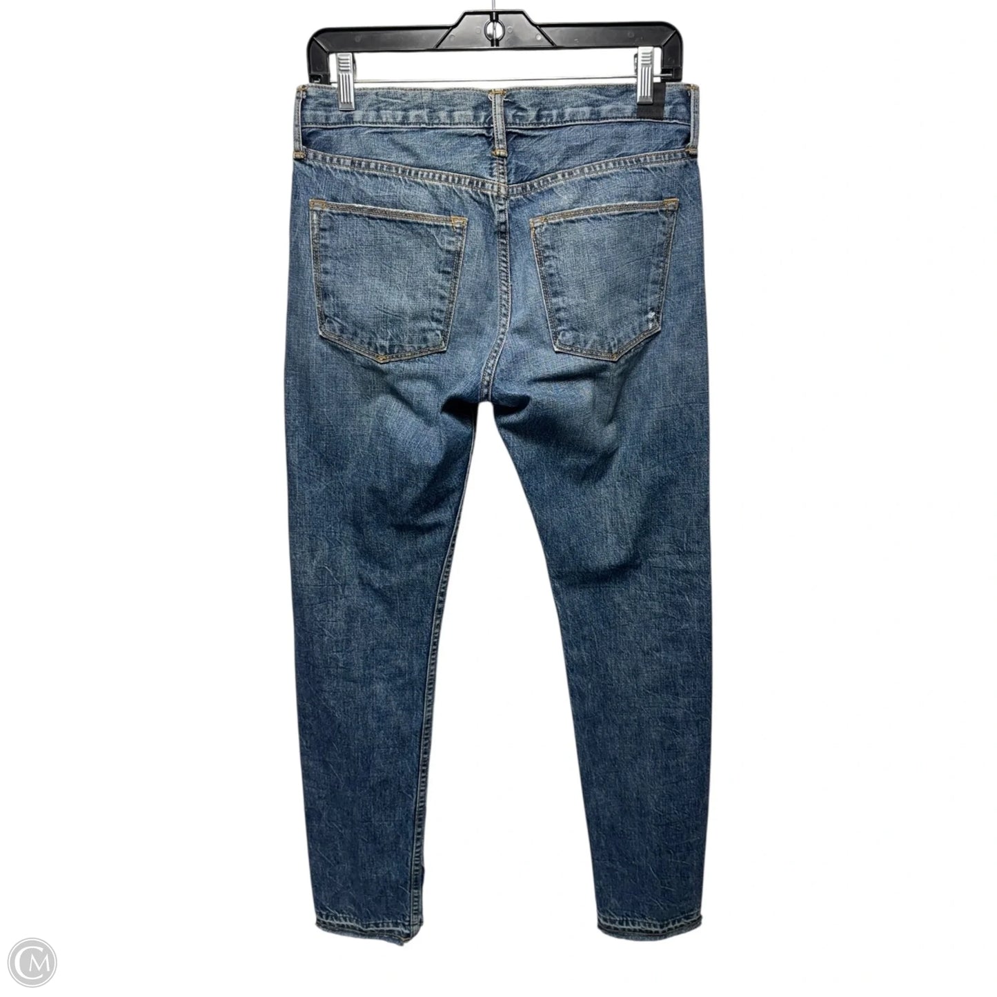 Jeans Skinny By Vince In Blue Denim, Size: 4