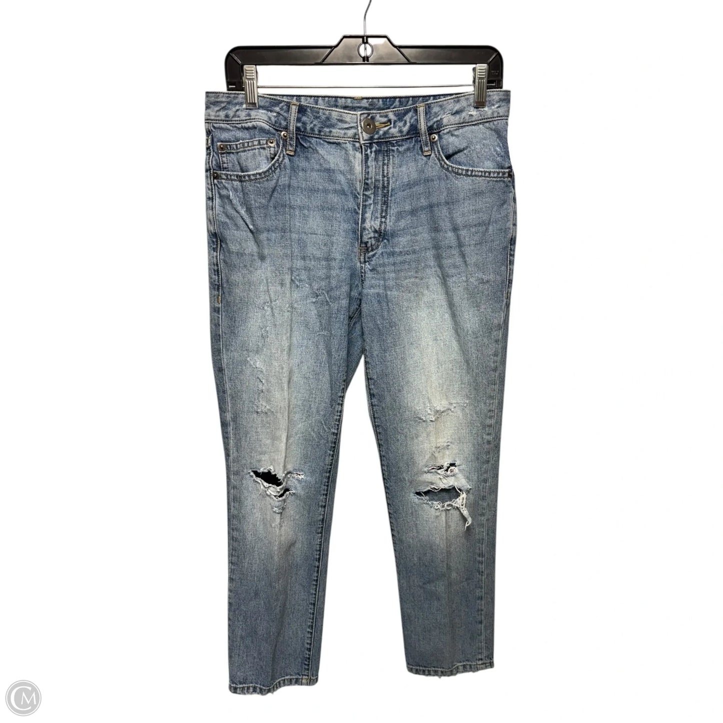 Jeans Skinny By James Perse In Blue Denim, Size: 4