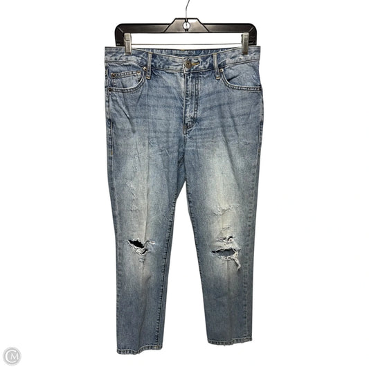 Jeans Skinny By James Perse In Blue Denim, Size: 4