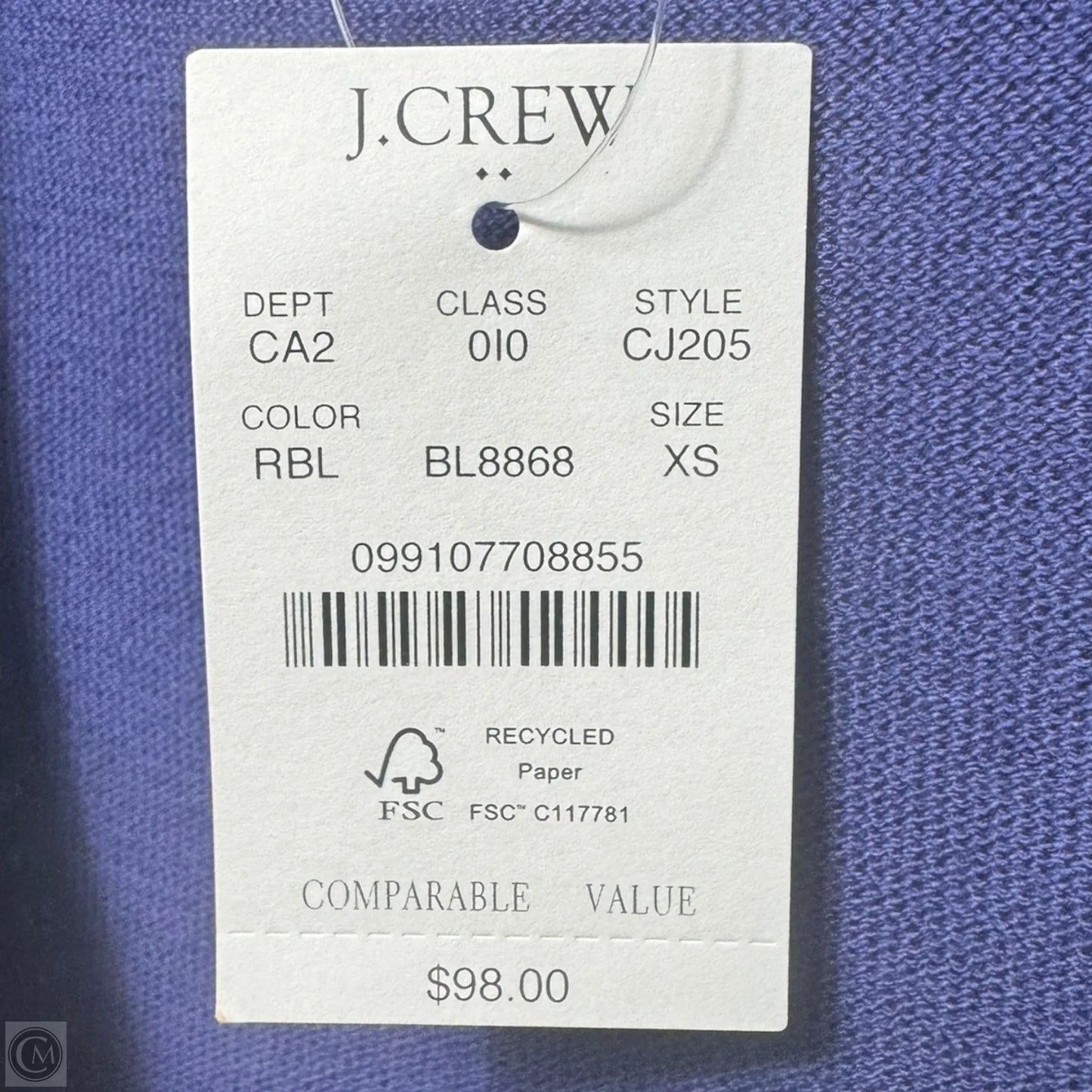 Sweater By J. Crew In Purple, Size: Xs
