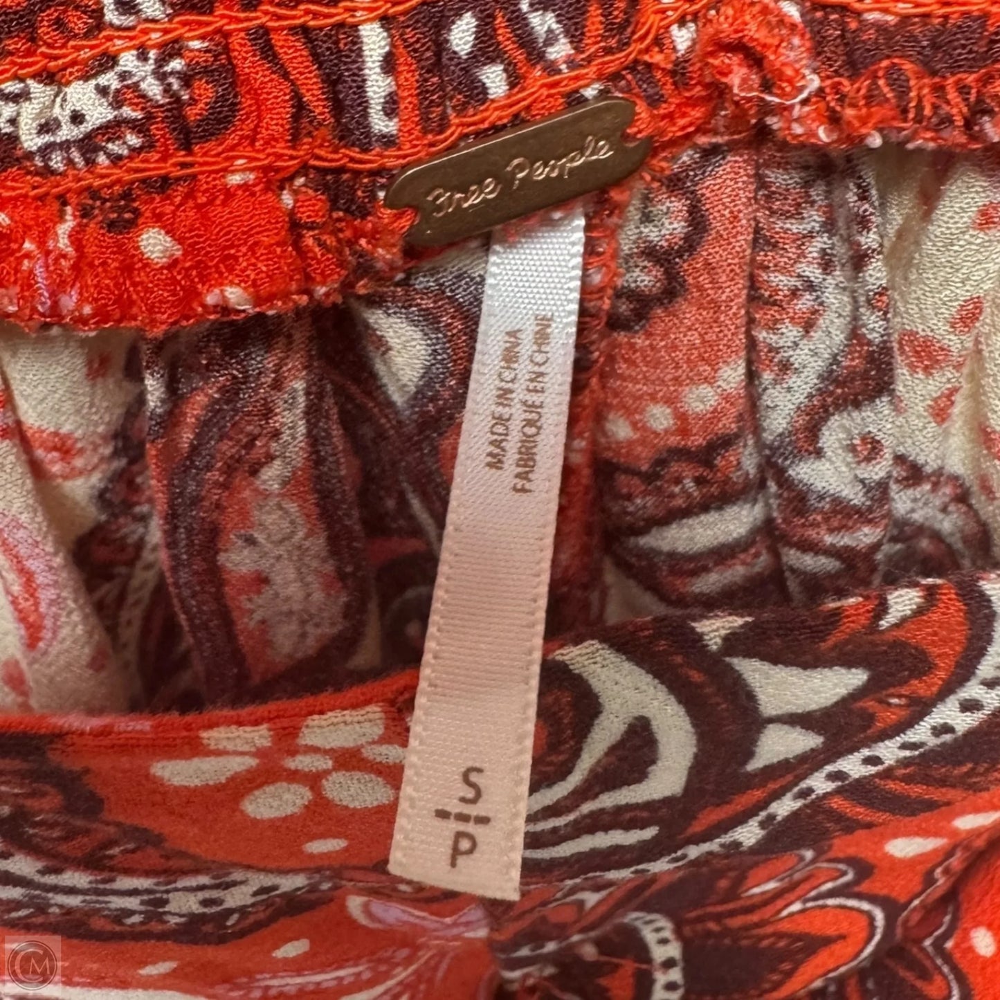 Pants Wide Leg By Free People In Paisley Print, Size: S