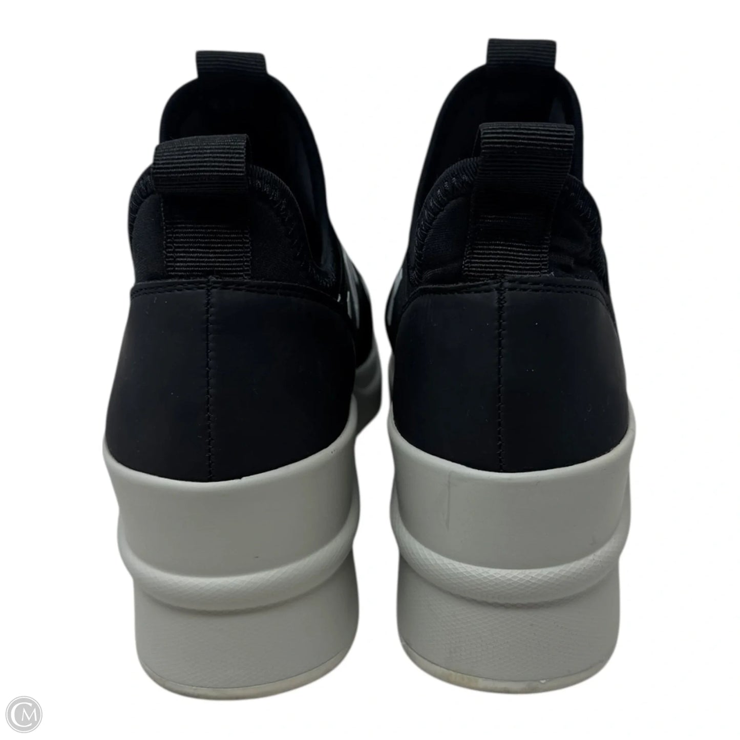 Shoes Sneakers By Dkny In Black & White, Size: 7.5