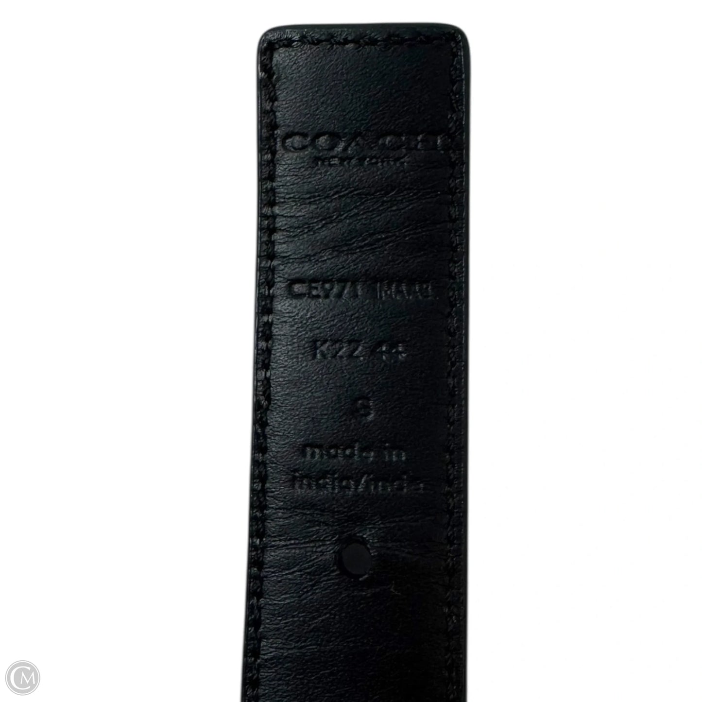Monogram Belt Designer By Coach Size: S