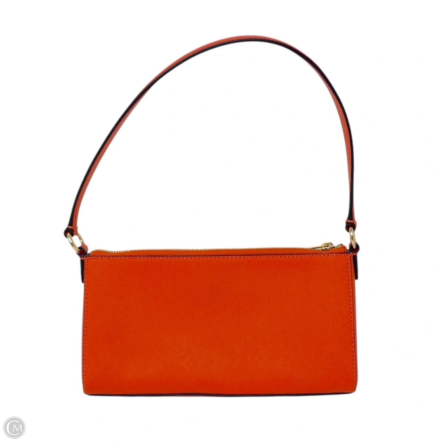 Vincent Saffiano Leather Pochette Designer By Michael Kors, Size: Medium