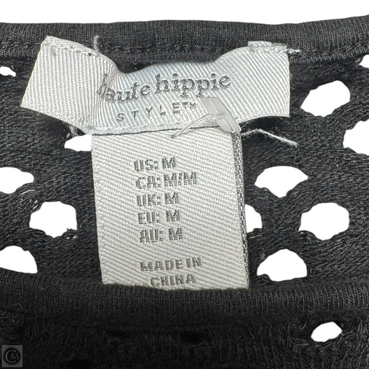 Top Long Sleeve By Haute Hippie In Black, Size: M