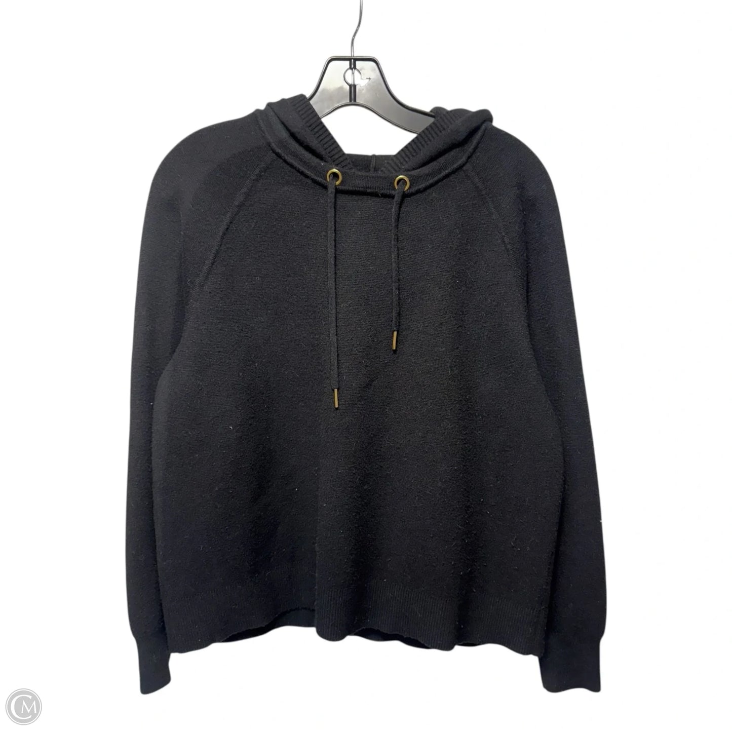 Unwind Hooded Sweater By Moth In Black, Size: S