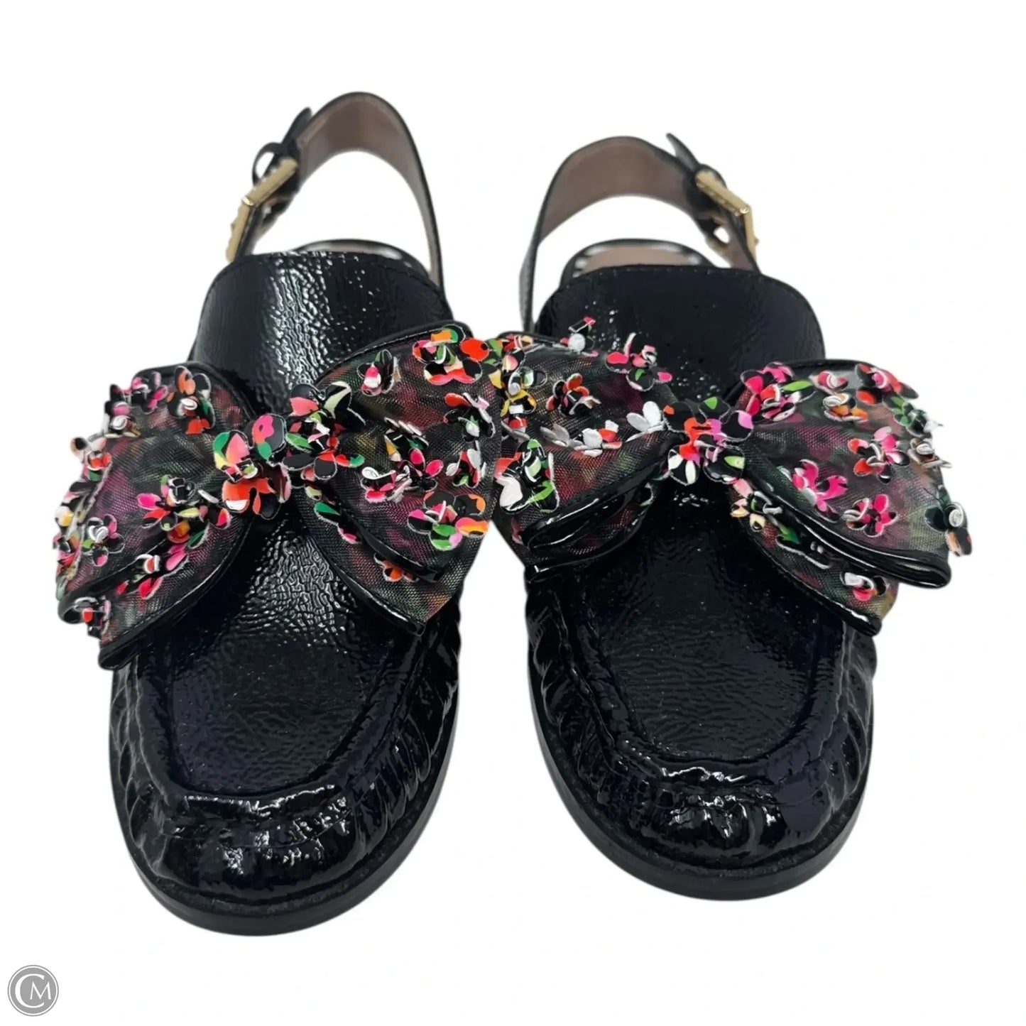 Breyer Slingback Loafers By Betsey Johnson In Black, Size: 7