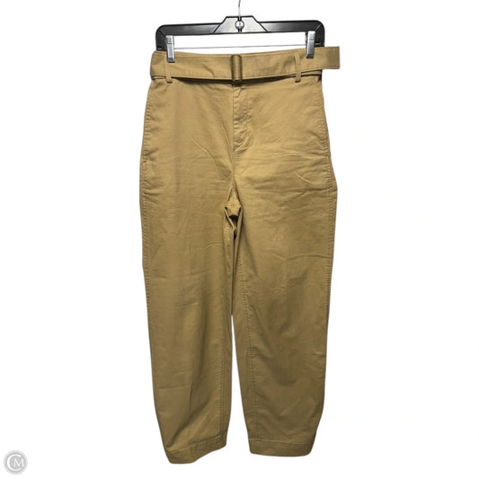 Belted Pants Chinos & Khakis By Banana Republic In Tan, Size: 2