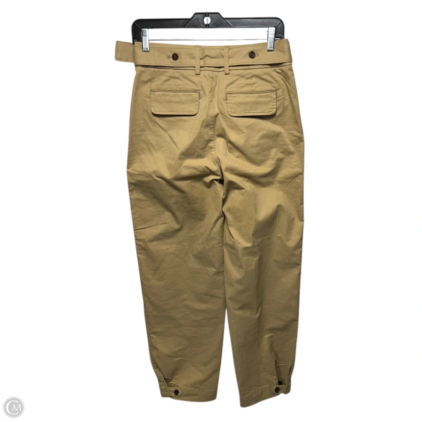 Belted Pants Chinos & Khakis By Banana Republic In Tan, Size: 2