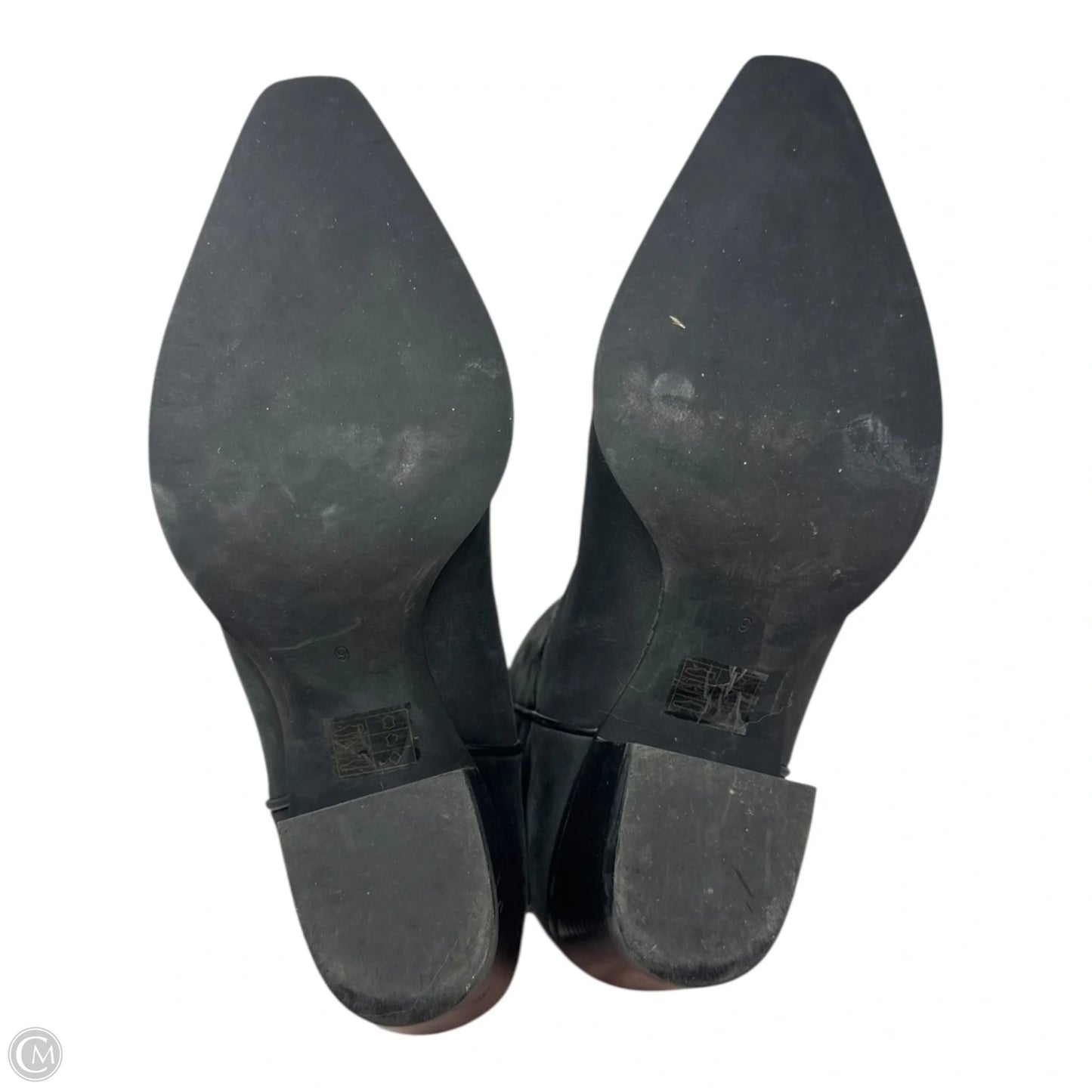 Dagget Western Boots By Jeffrey Campbell In Black, Size: 9