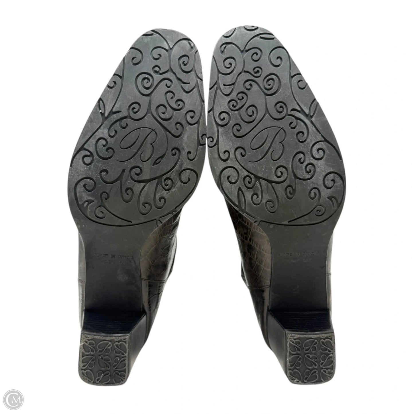 Toby Western Boots By Brighton In Black & Brown, Size: 8