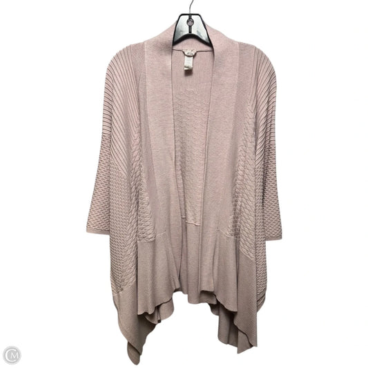 Shawl Sweater Cardigan By Lululemon In Pink, Size: Osfm