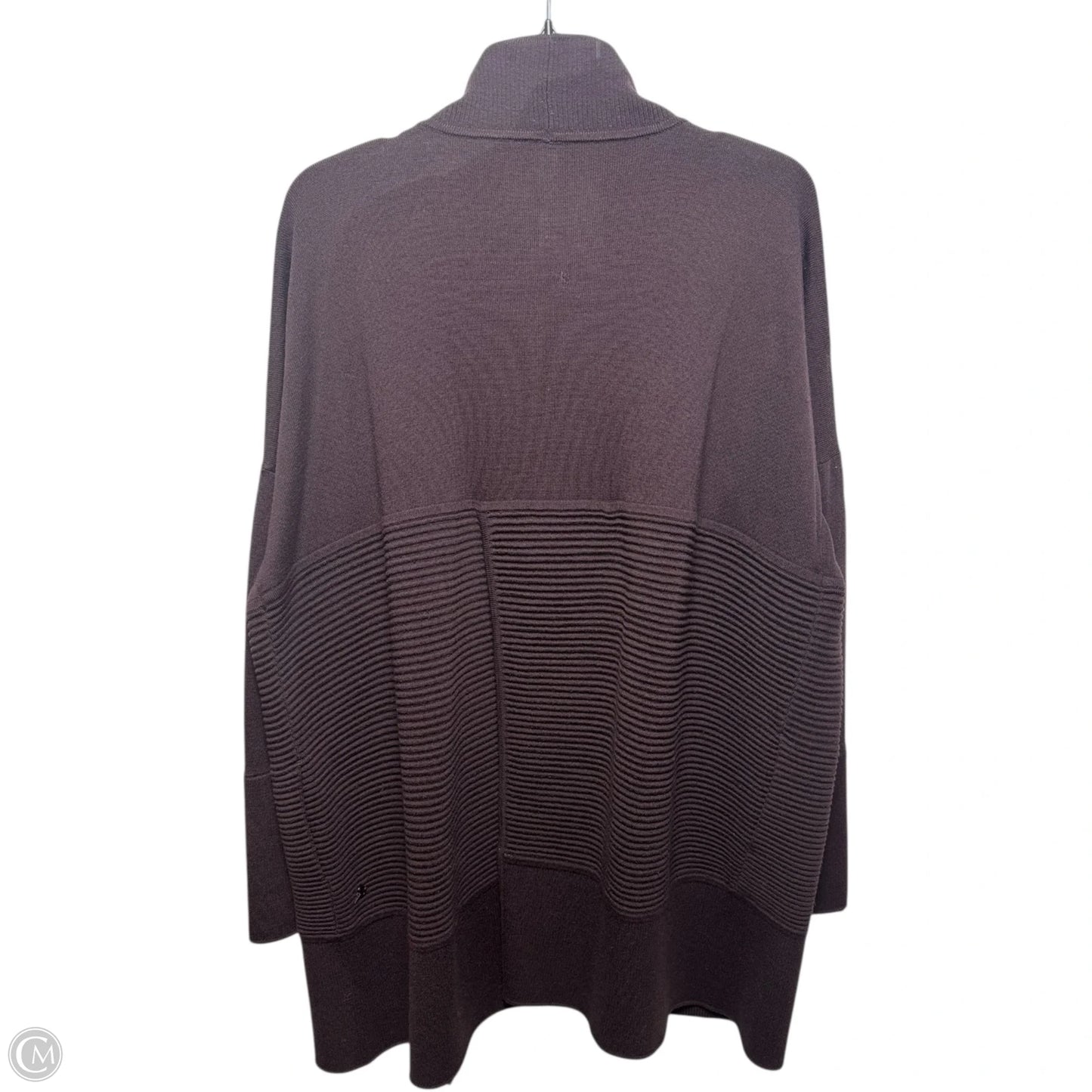 Sweater Cardigan By Lululemon In Maroon, Size: 12