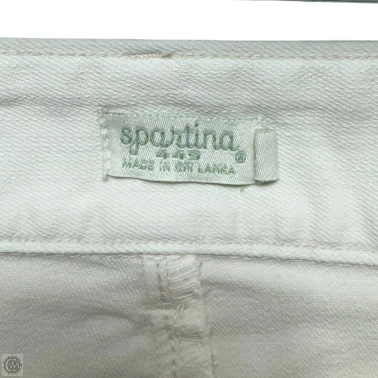 Jeans Straight By Spartina In Cream, Size: 10