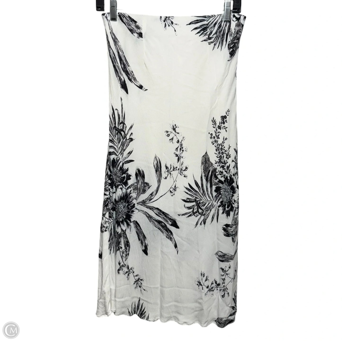 Skirt Maxi By Leith In Black & White, Size: S