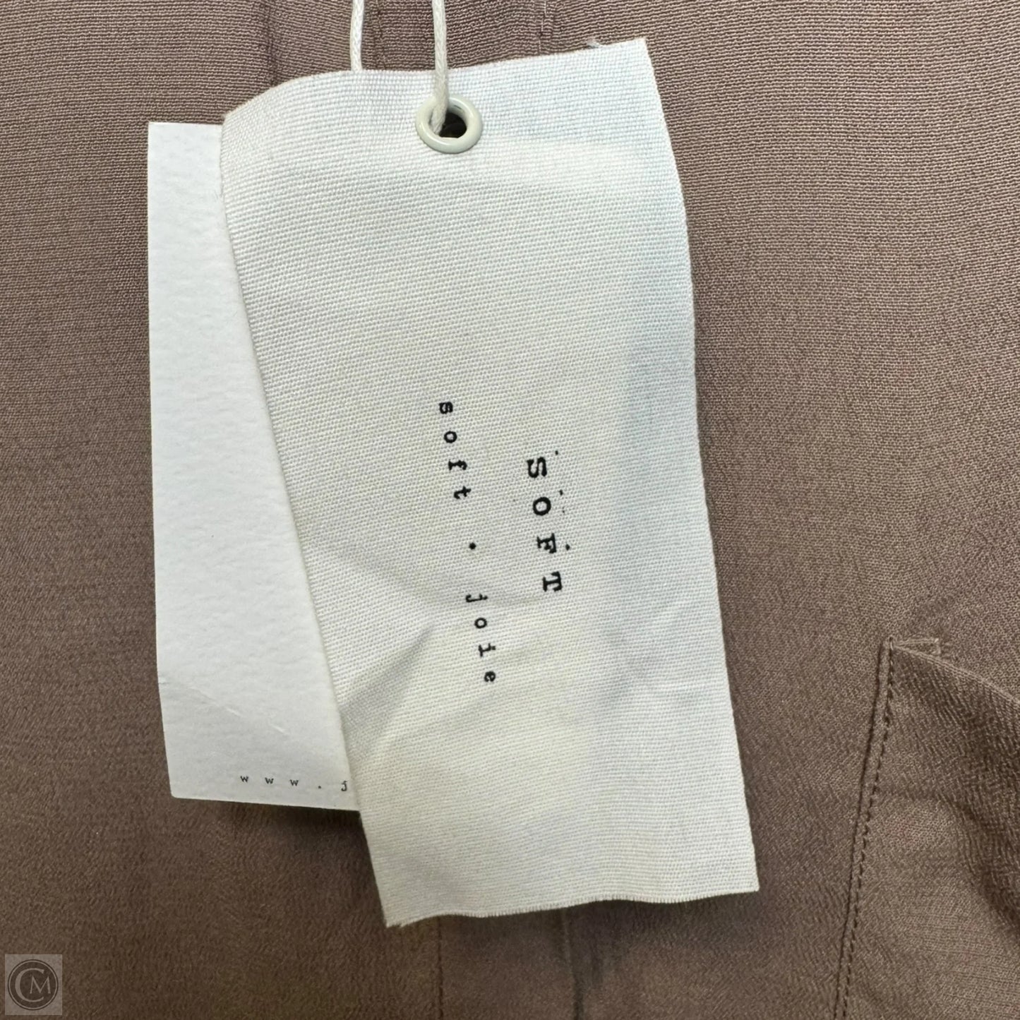 Top Long Sleeve By Joie In Taupe, Size: Xs