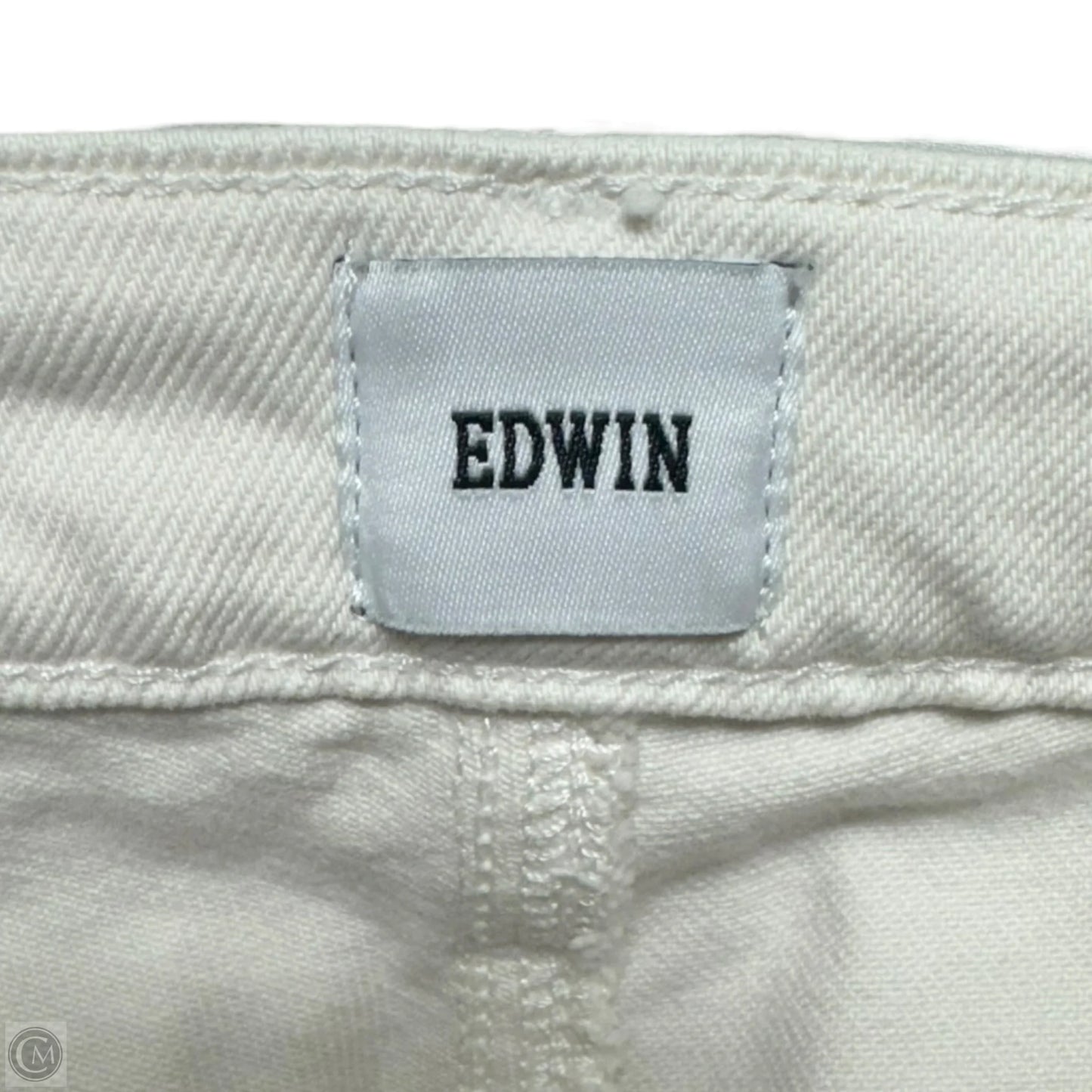 Lark Ankle Bootcut Jeans By Edwin In Milky White, Size: 0/24