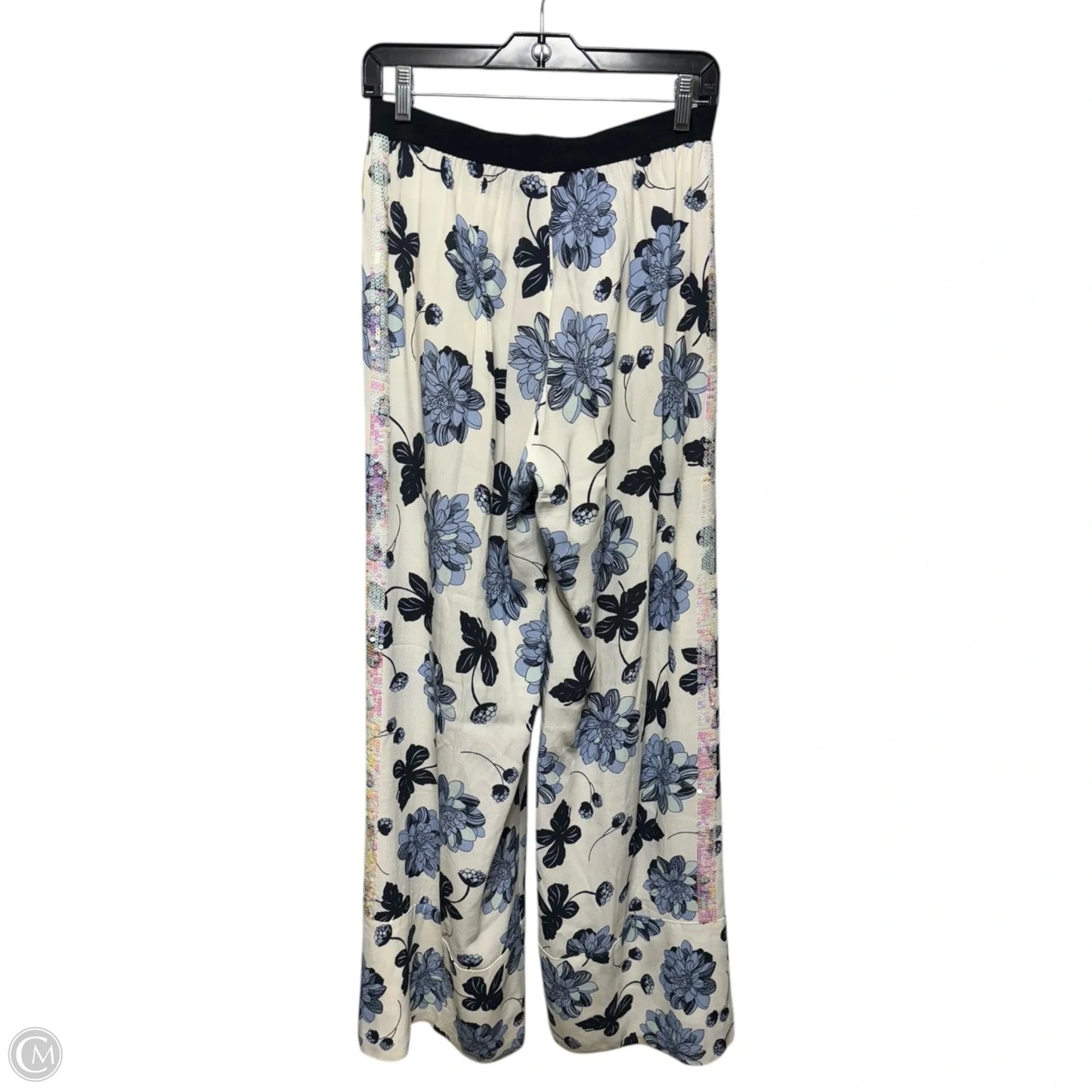 Pants Lounge By Twin-Set In Blue, Size: L