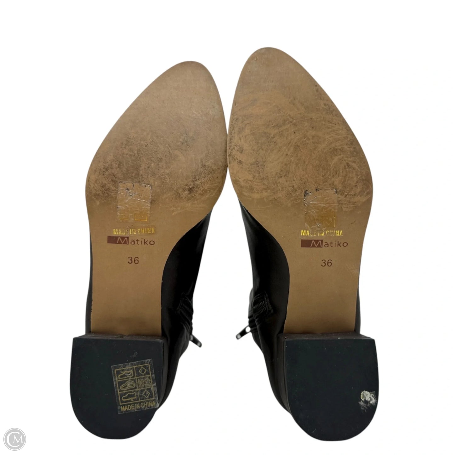 Ankle Boots By Matiko In Brown, Size: 6