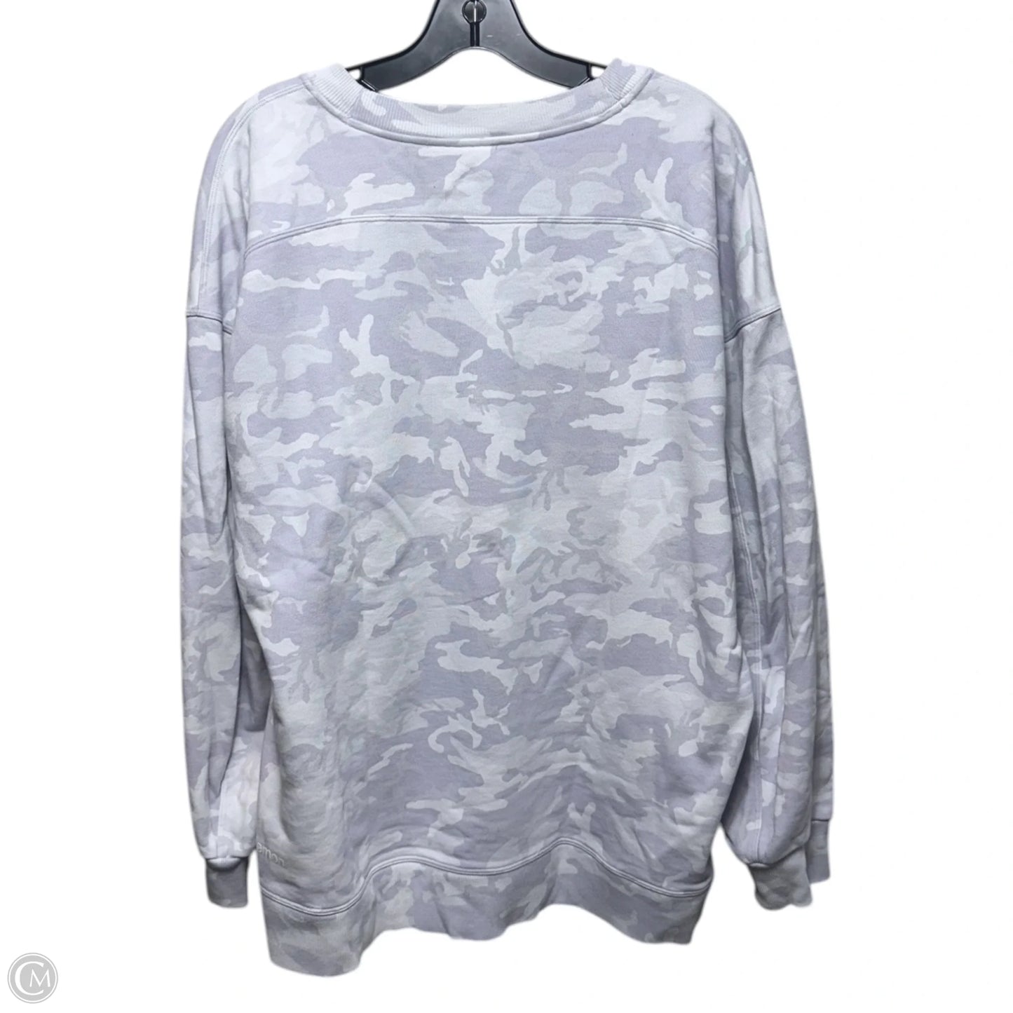 Perfectly Oversized Crew Sweatshirt By Lululemon In Camouflage Print, Size: L