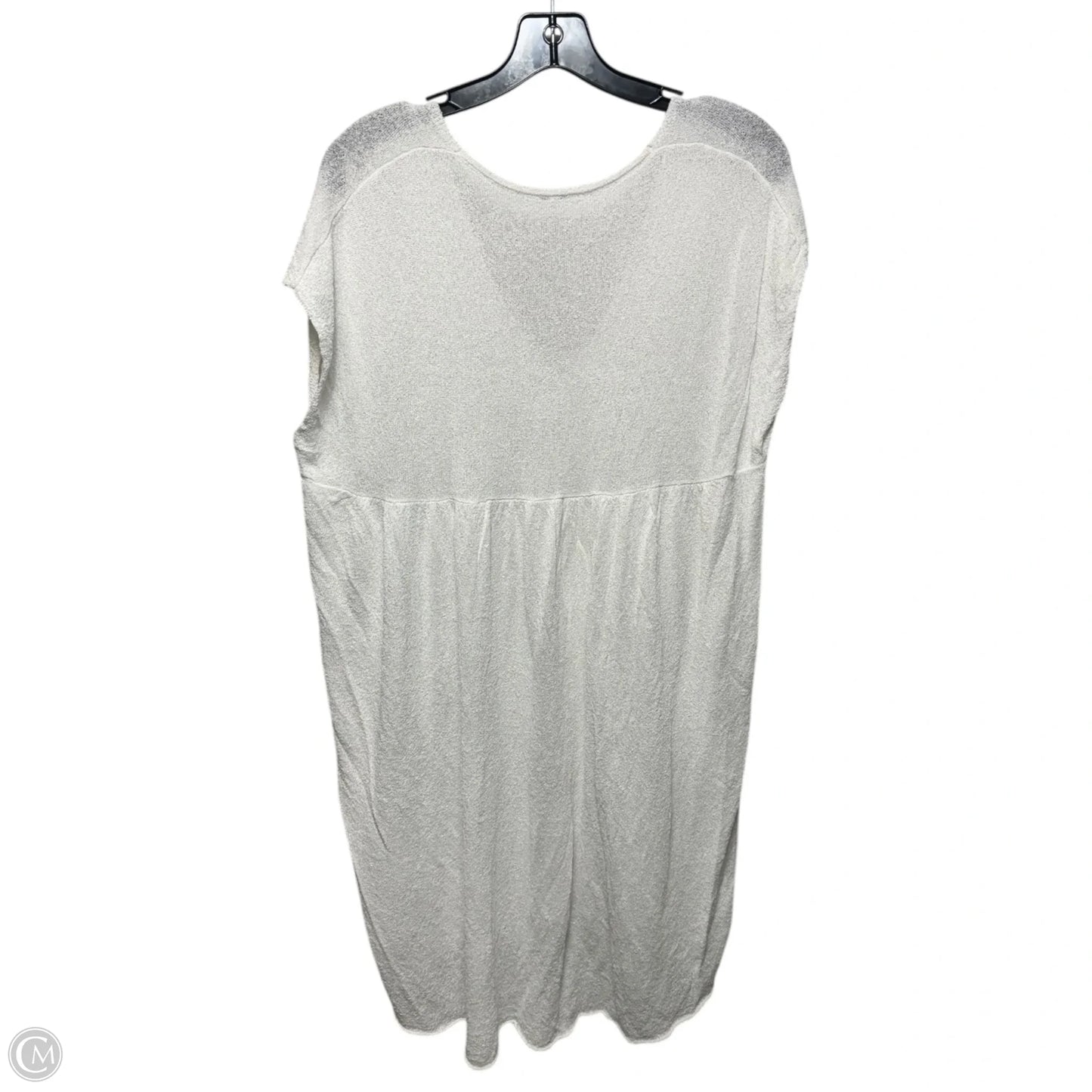 Knit Sheer Tunic Sleeveless By Free People In White, Size: L