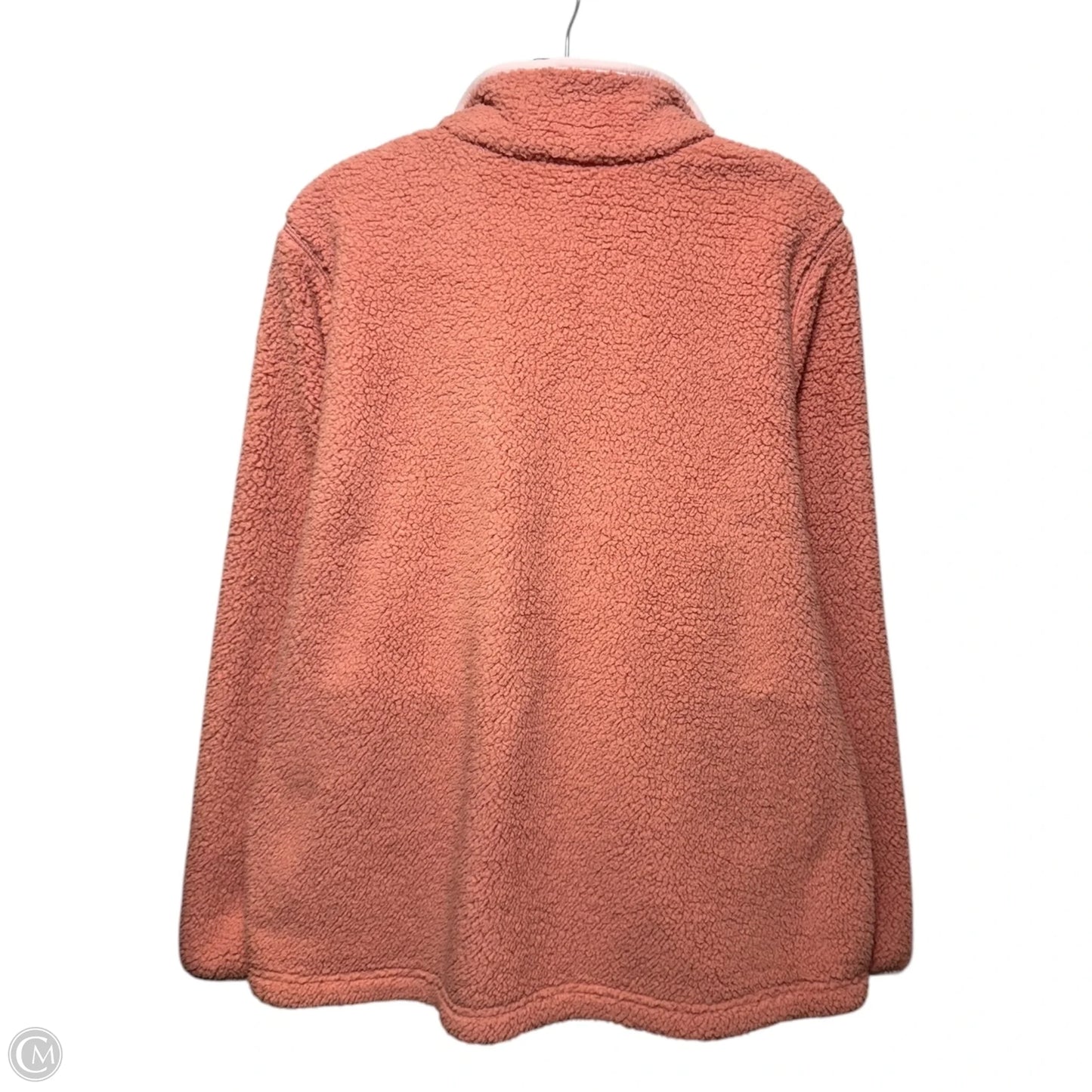 Jacket Fleece By Columbia In Peach, Size: Xl