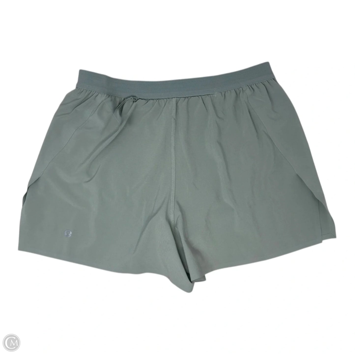 Athletic Shorts By Lululemon In Green, Size: 6