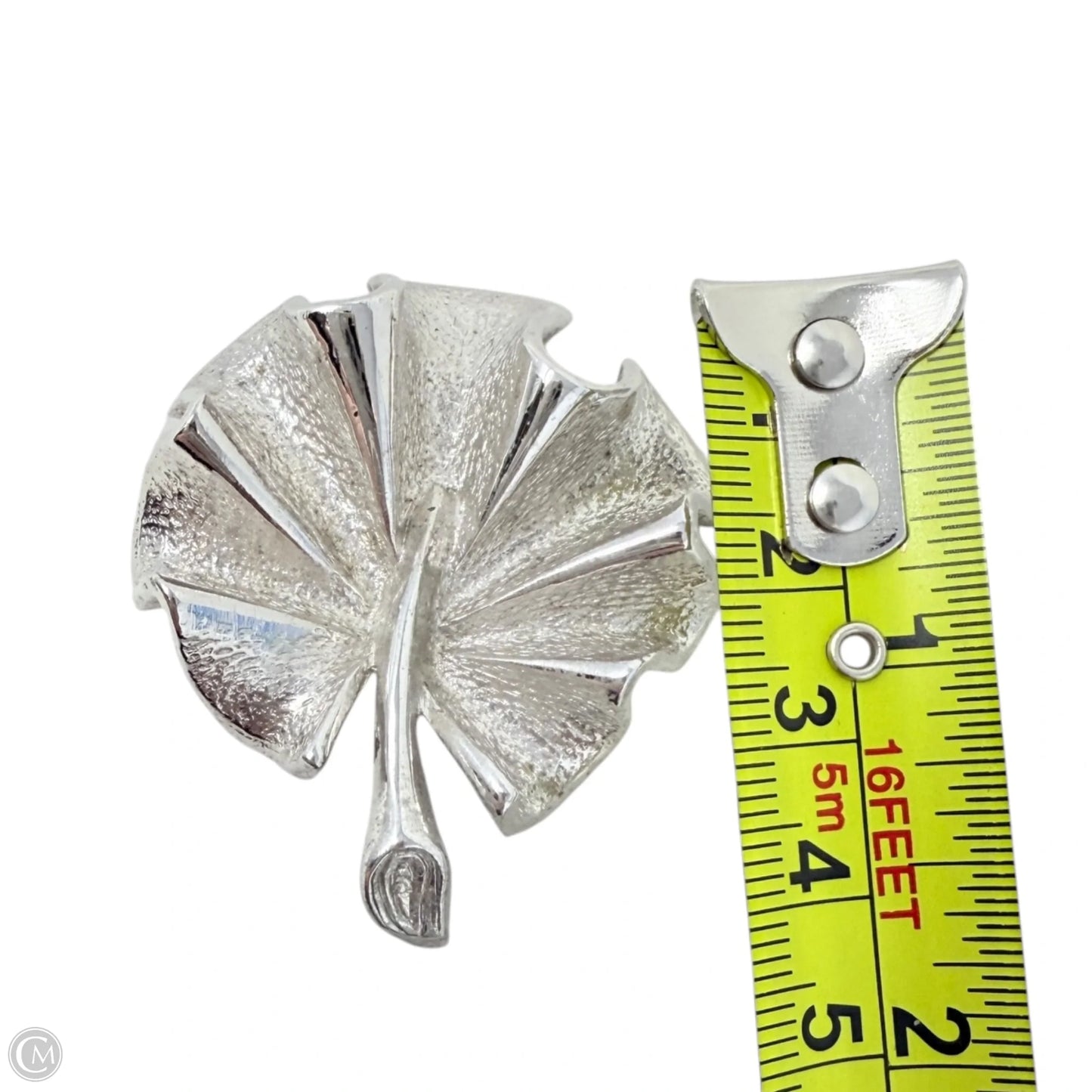 Curly Fan Leaf Pin By Sarah Coventry