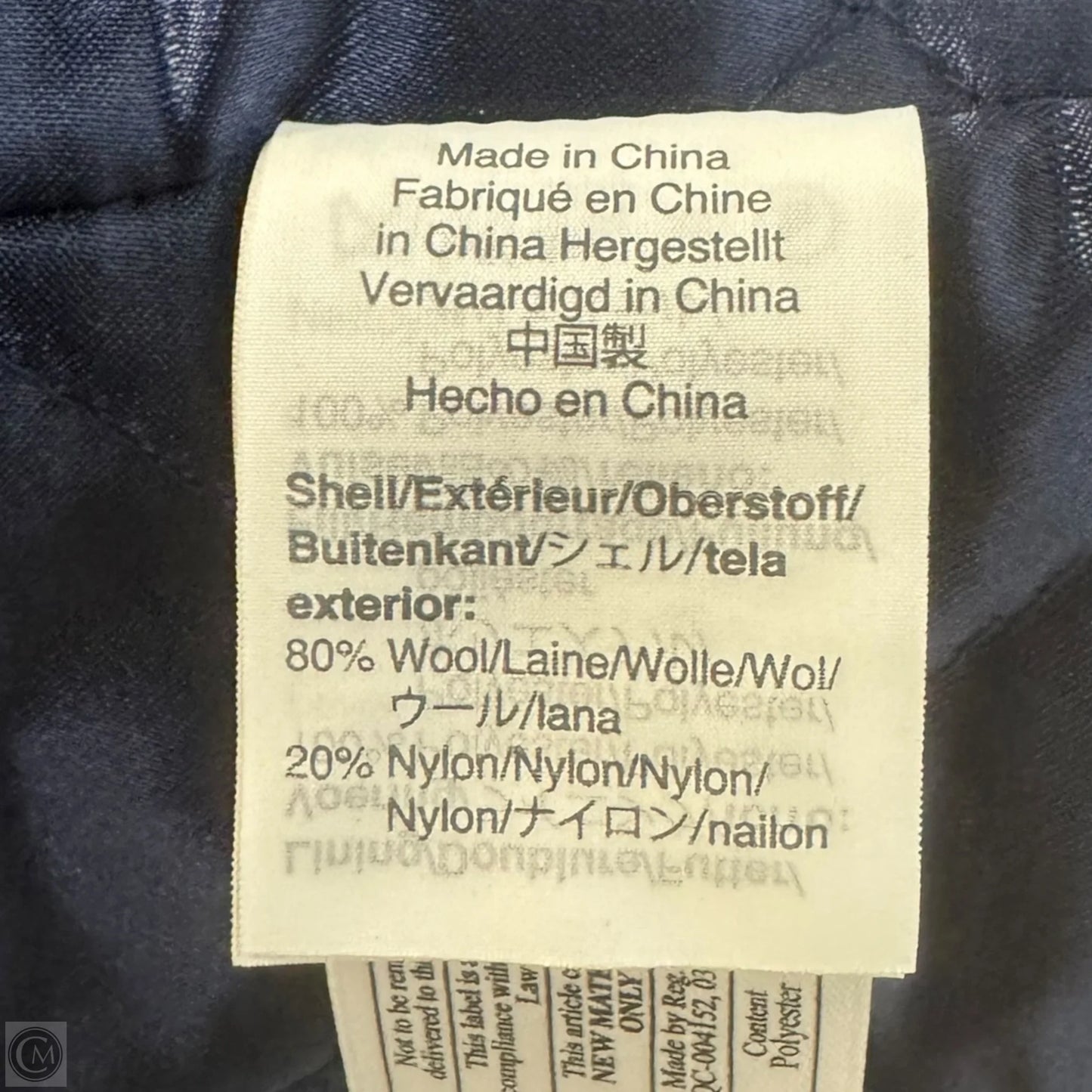 Coat Wool By J. Crew In Black, Size: 2