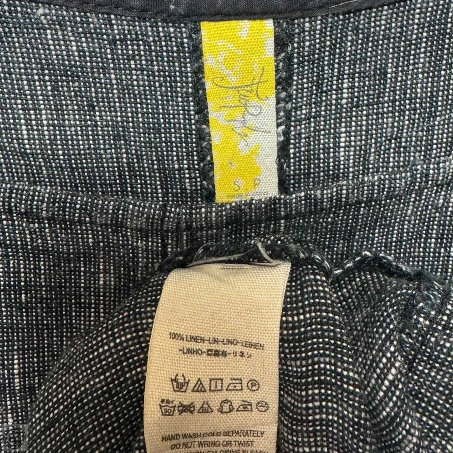 Linen Tunic Short Sleeve By Free People In Grey, Size: S