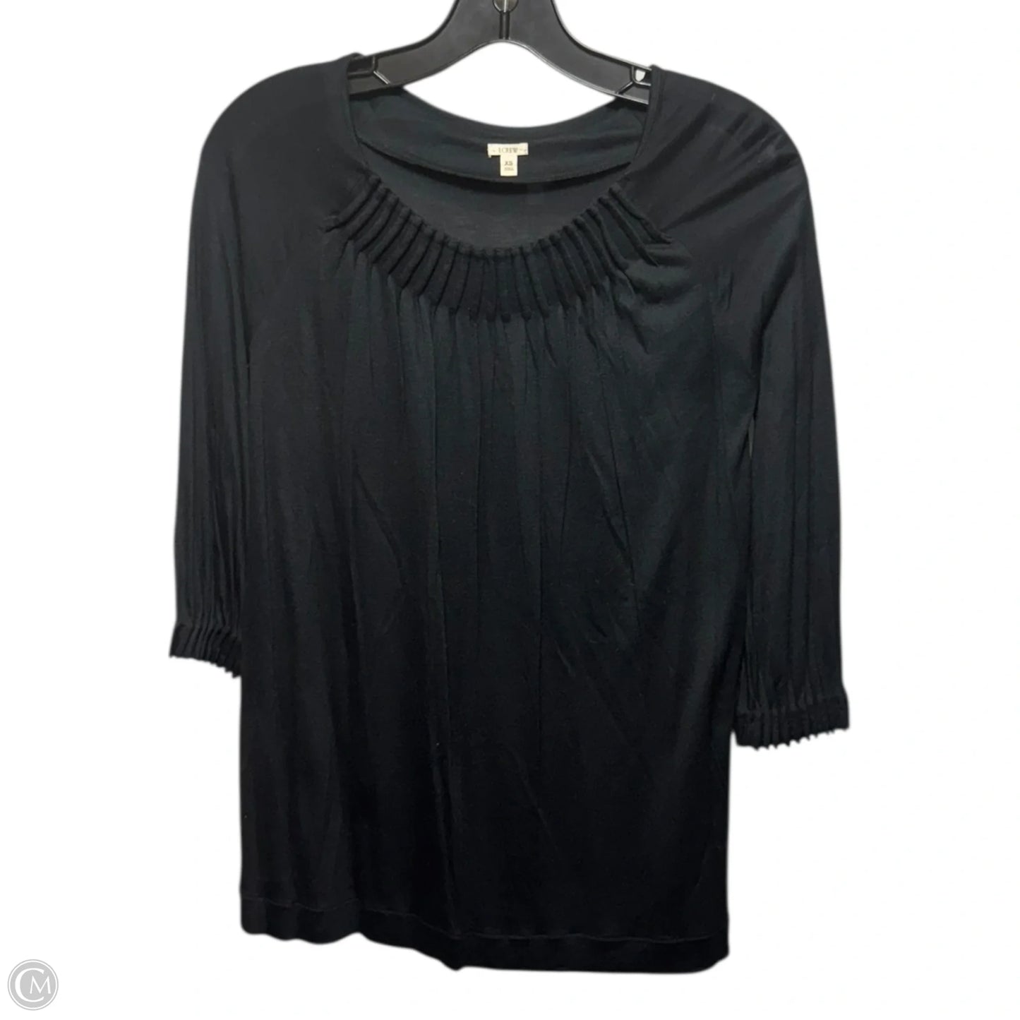 Top Long Sleeve By J. Crew In Black, Size: Xs