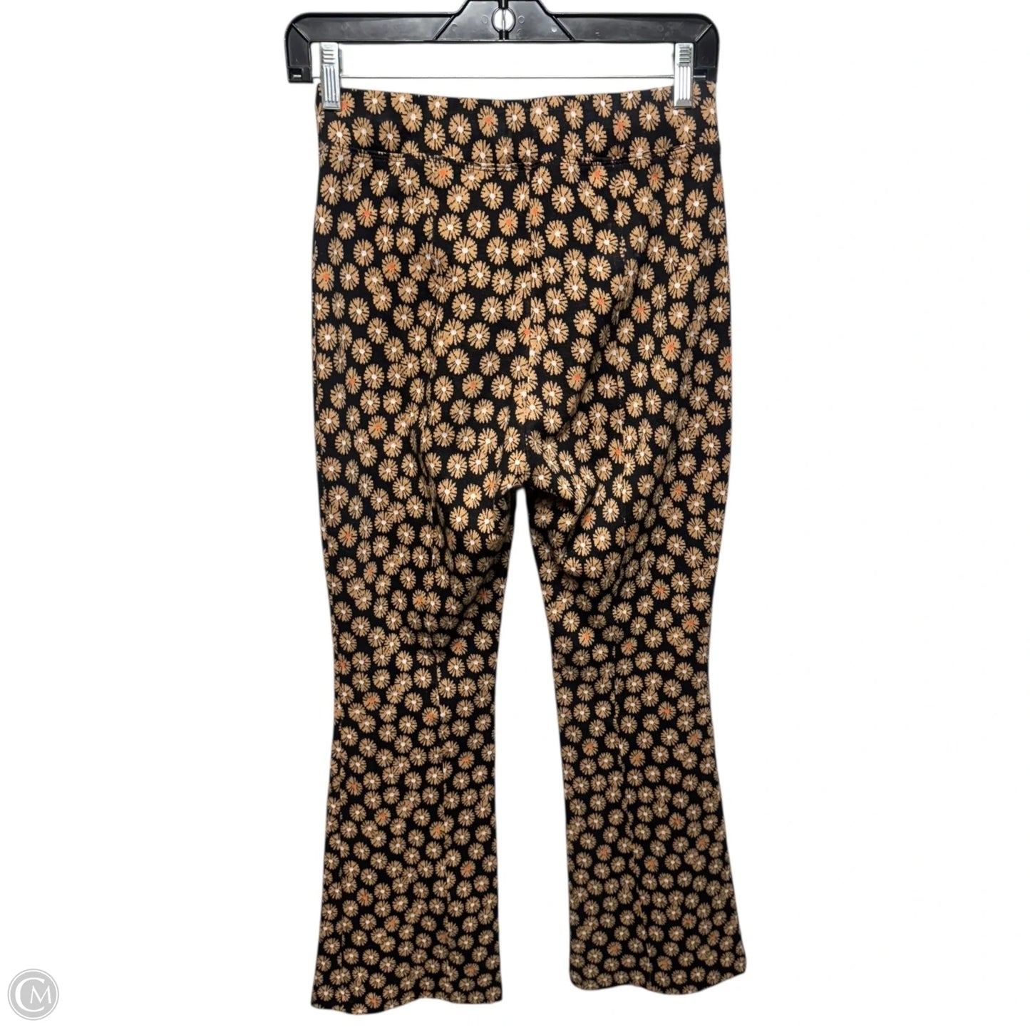 Sabine Knit Flare Pants By Maeve In Floral Print, Size: Xs