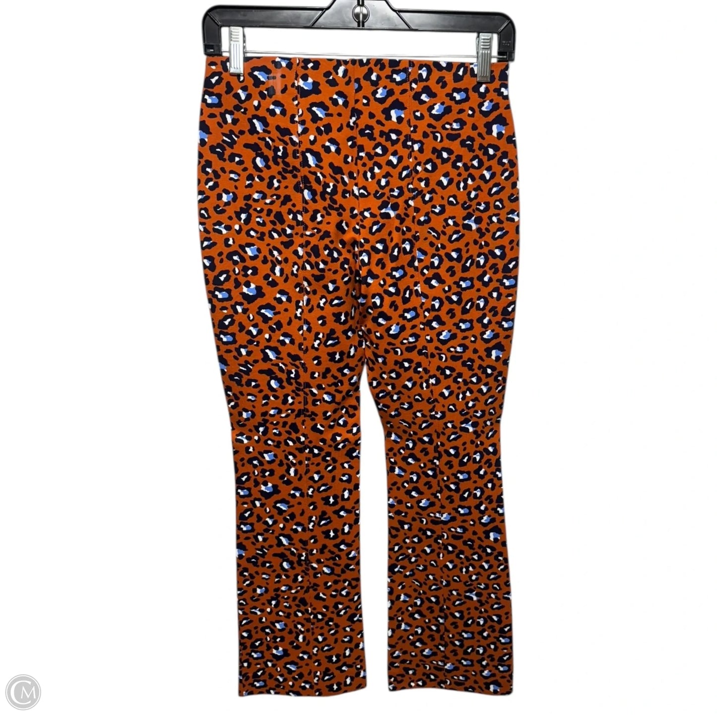 The Margot Kick Flare Pants By Maeve In Animal Print, Size: Xs