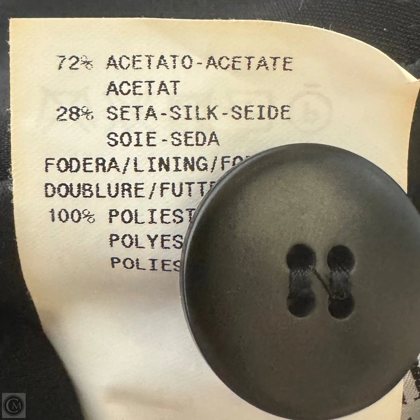 Blazer By Armani Collezoni In Black, Size: 10