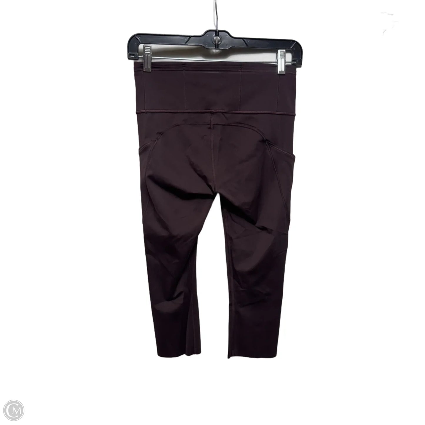 Athletic Leggings Capris By Lululemon In Purple, Size: 6