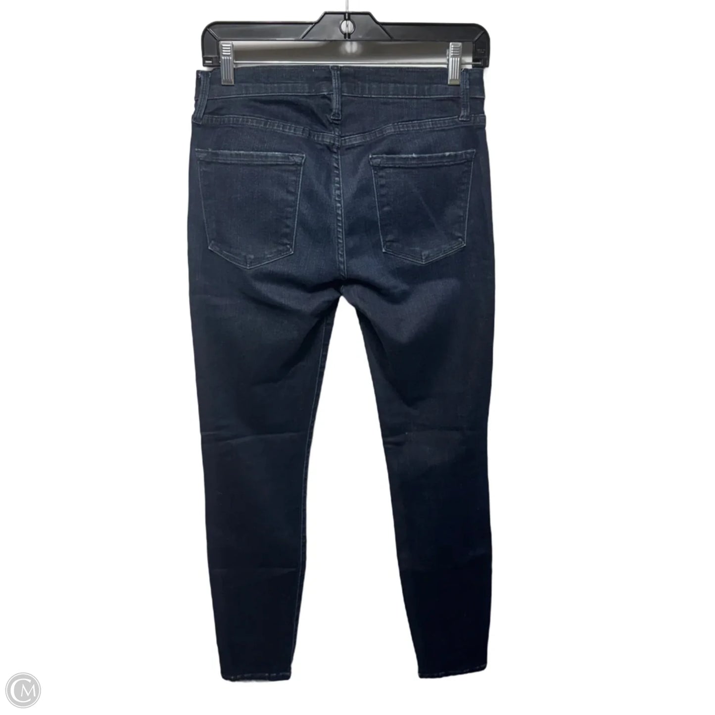 Jeans Skinny By Frame In Blue Denim, Size: 6