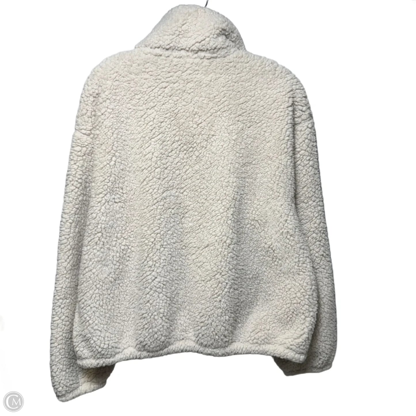 Athletic Fleece By Athleta In Cream, Size: L