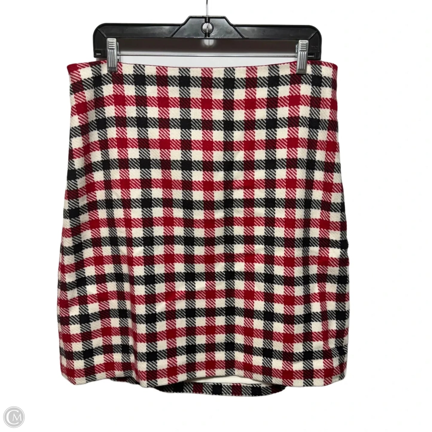 Wool Blend Skirt Mini & Short By Talbots In Multi-colored, Size: 14