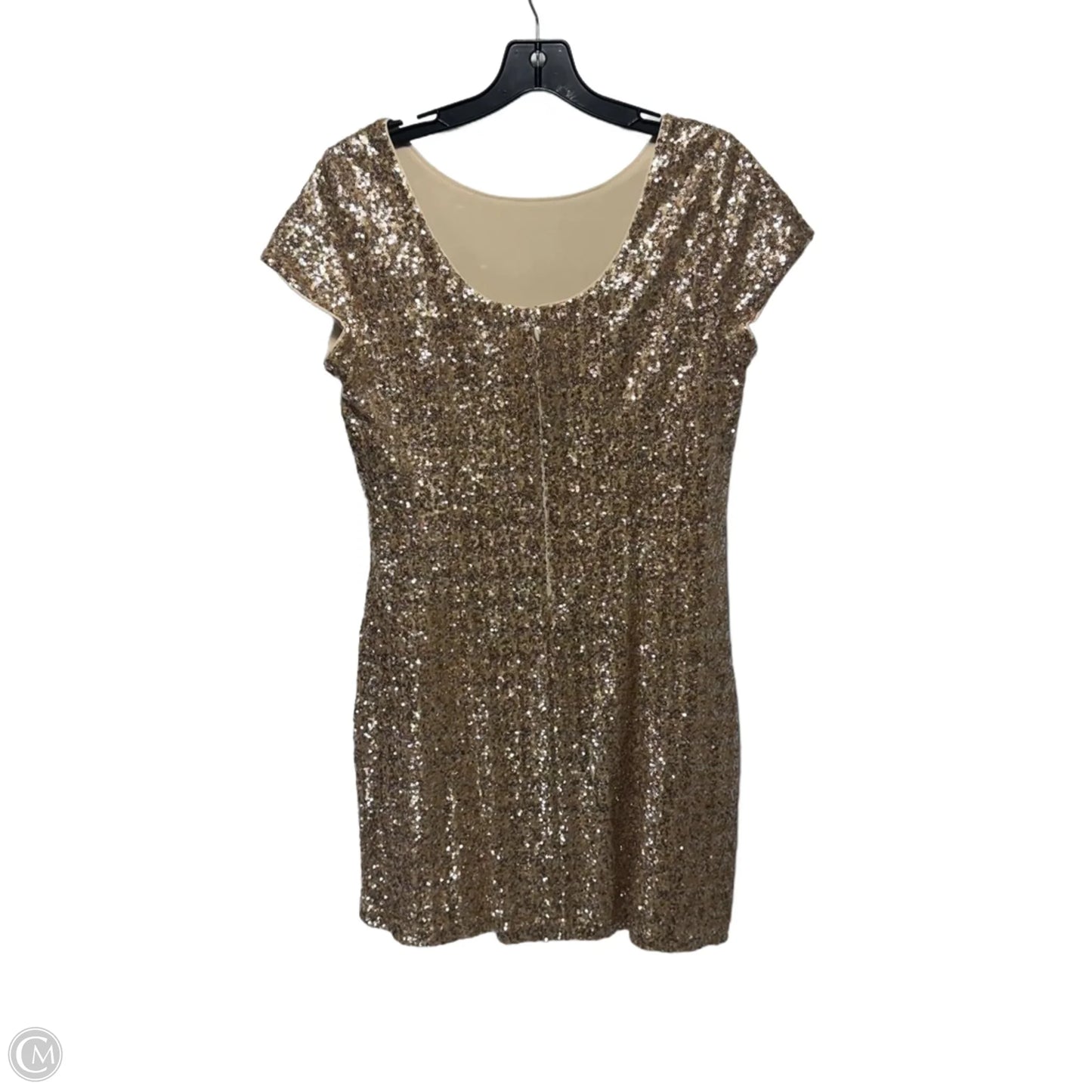 Dress Party Short By White House Black Market In Rose Gold, Size: M