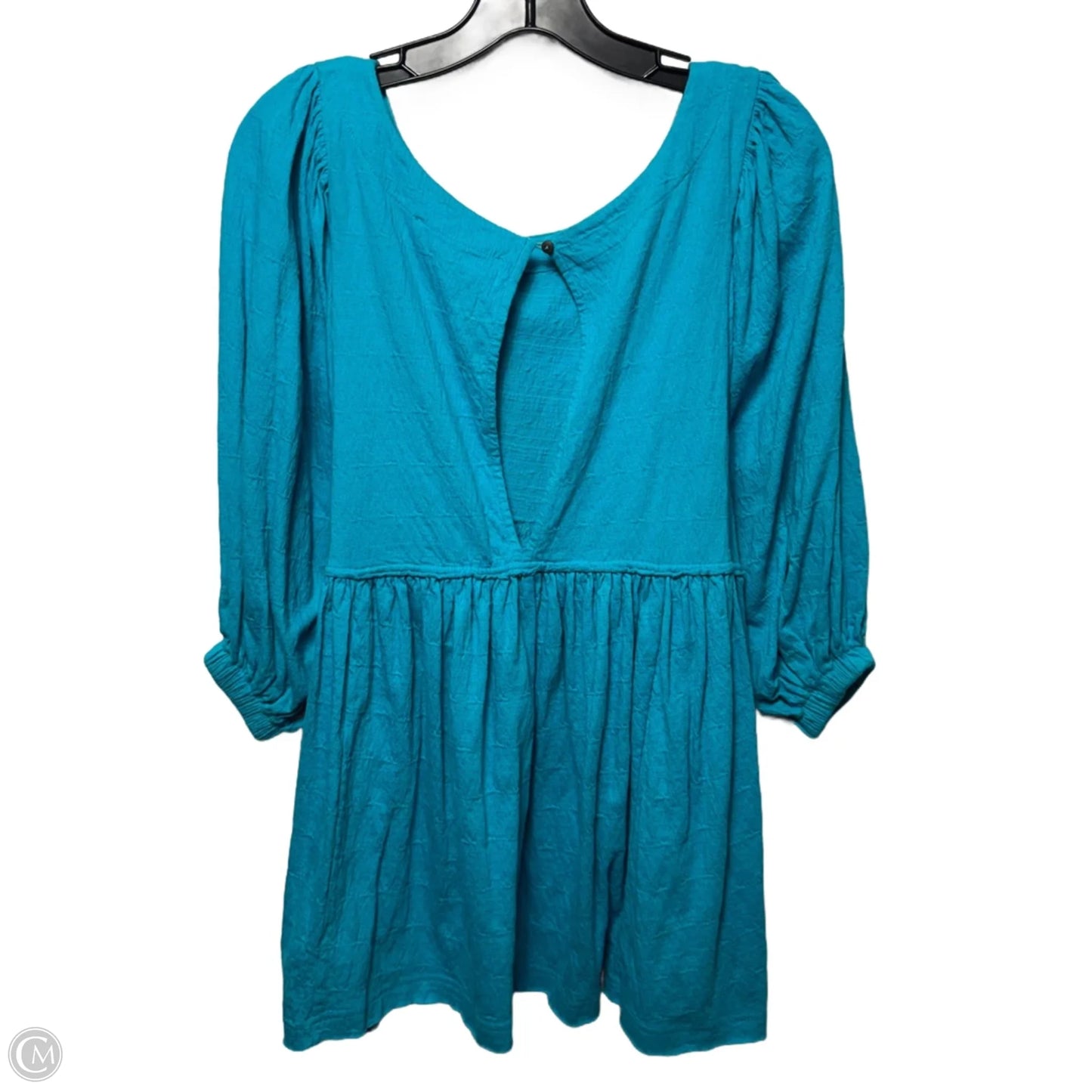Get Obsessed Babydoll Tunic Dress By Free People In Blue, Size: XS