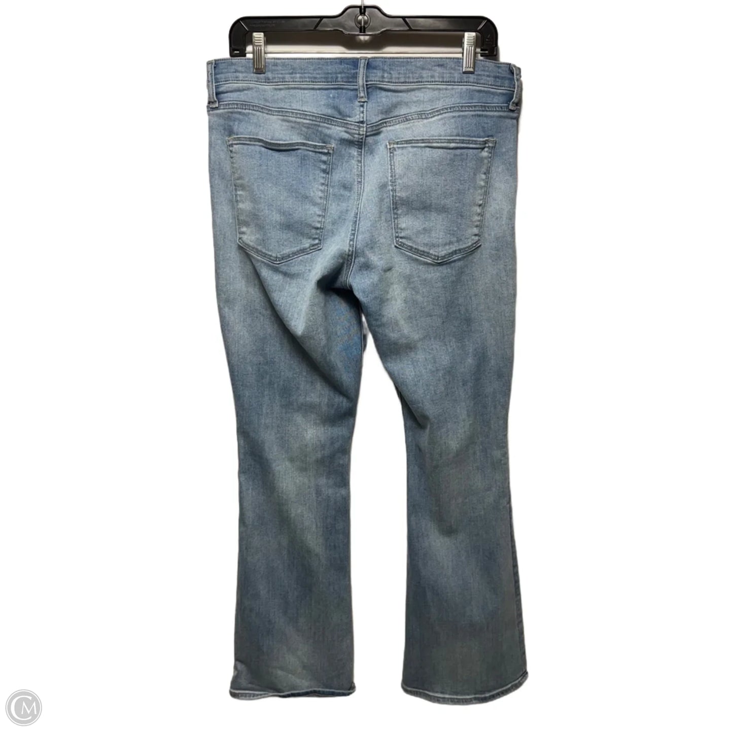 Jeans Boot Cut By Gap In Blue Denim, Size: 12 Short