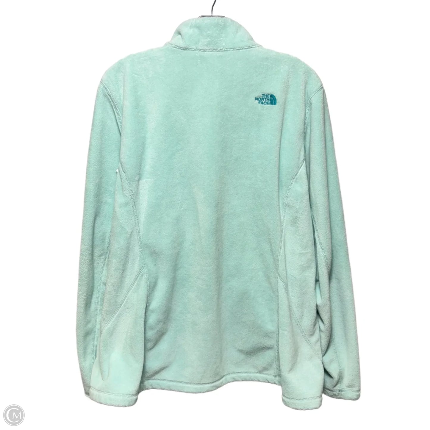 Glacier Full Zip Fleece Jacket By The North Face In Aqua, Size: XL