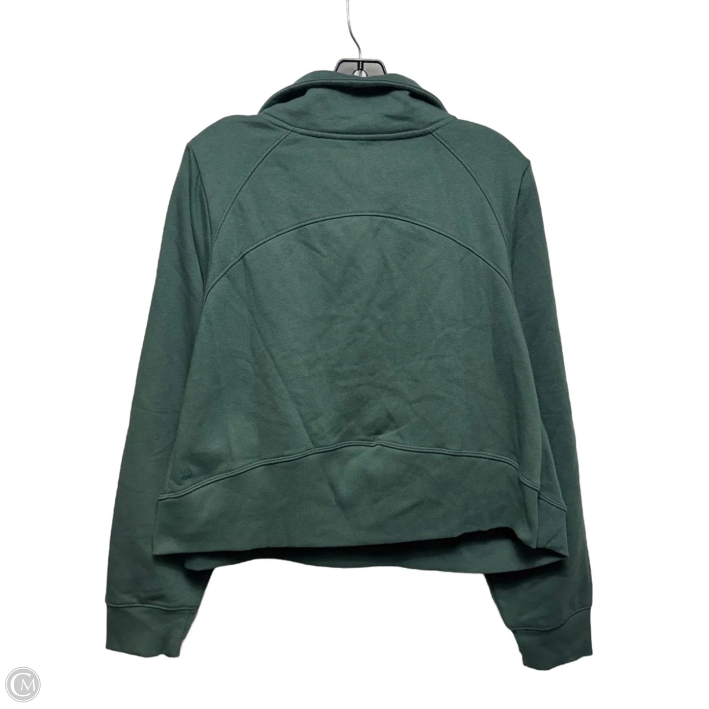 Athletic Sweatshirt Collar By All In Motion In Green, Size: 1x
