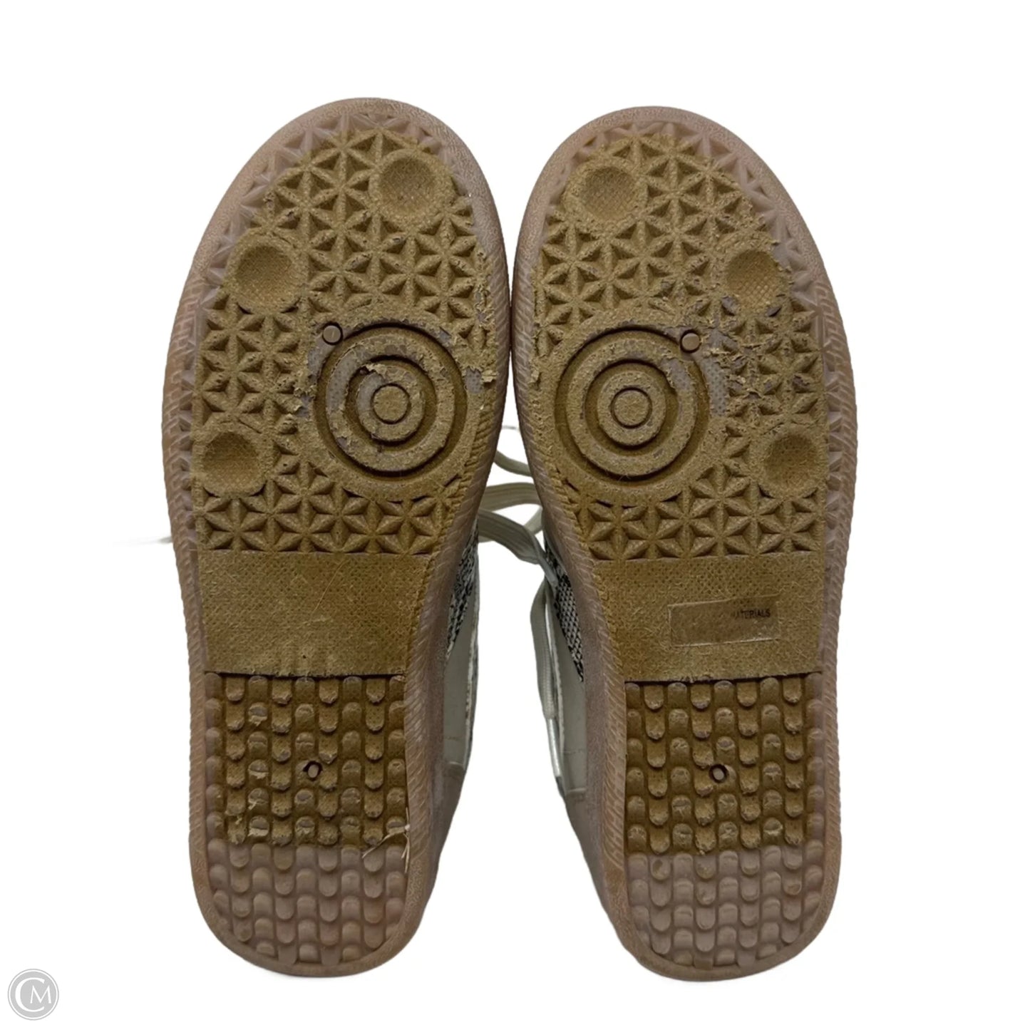 Quantum Snake Print Sneakers By Dolce Vita In Tan, Size: 7