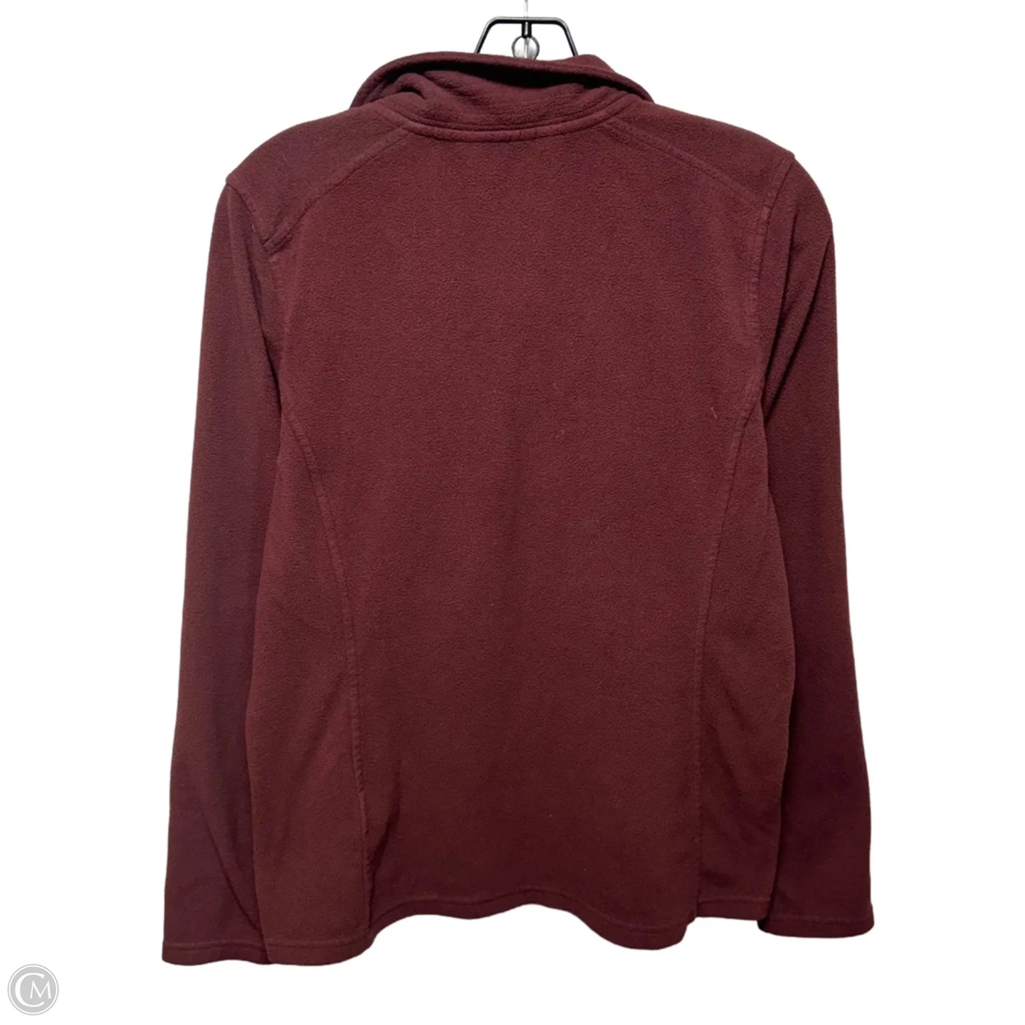 Athletic Fleece By The North Face In Maroon, Size: M